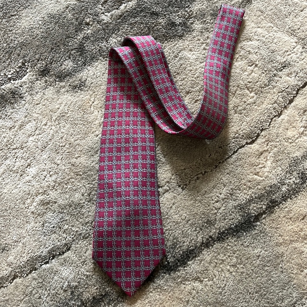 Vintage Hermes Silk Tie